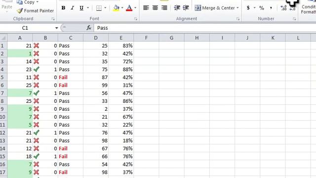 Conditional Formatting Excel 2010 Tutorial смотреть онлайн