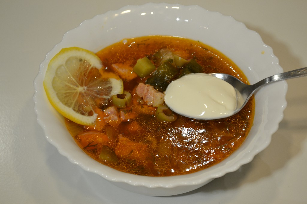 Сборная солянка.Простой рецепт очень вкусной мясной солянки. смотреть онлайн