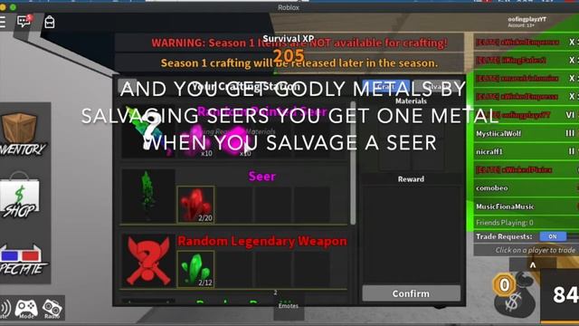 HOW TO CRAFT A RAINBOW PAINTED SEER *ROBLOX MURDER MYSTERY* смотреть онлайн