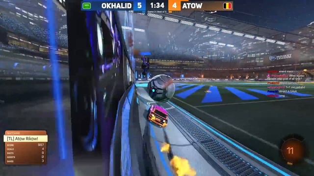 OKhaliD Vs Atow | Feer Fiesta - Rocket League 1v1