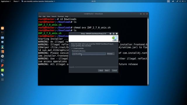 Installing OWASP ZAP On Kali Linux