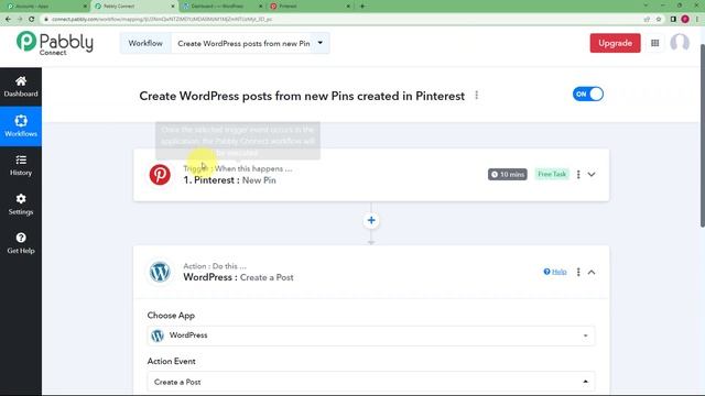 How to Add WordPress Posts From New Pins in Pinterest - Pinterest to WordPress смотреть онлайн