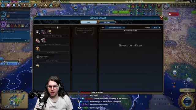 DEITY Playing Civ 6 But I Can Only Take 30 Seconds Per Turn Is INSANE For Science - Civ 6 Scotland