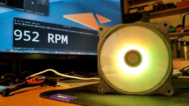 Silverstone Air Blazer 120r - Fan Noise смотреть онлайн