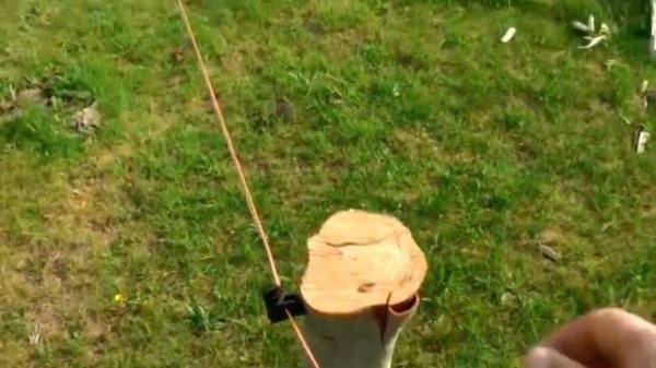 Загон для КРС, установка электропастуха.