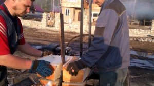 Гидроколун. С бензиновым двигателем