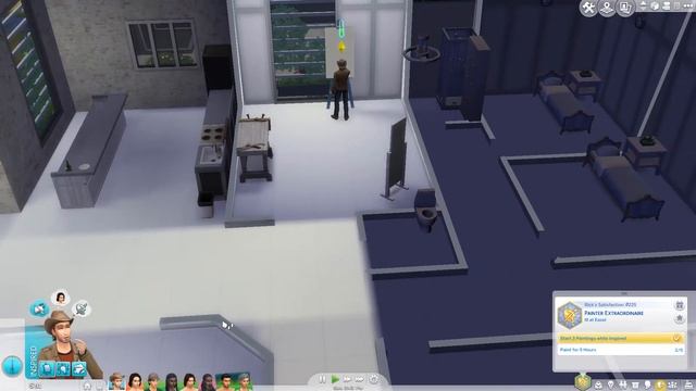 TS4 The Walking Dead Asylum Challenge - Part 1 Horrible Neighbors!? смотреть онлайн