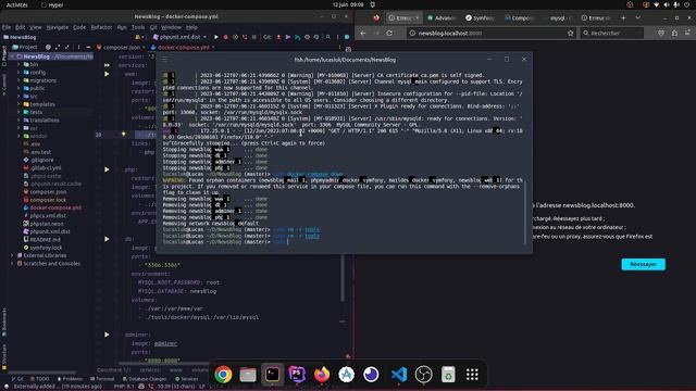 Installer Symfony 6 avec Docker PHP MySQL Nginx pour notre blog de A à Z смотреть онлайн