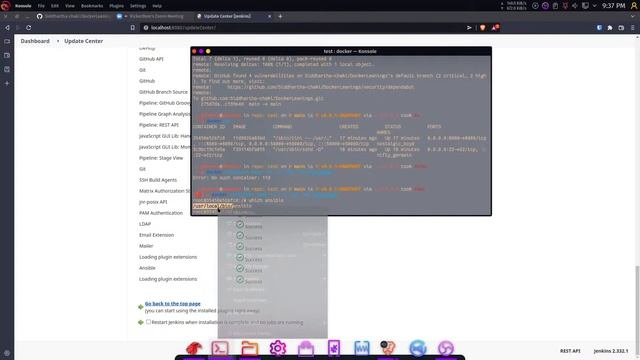 Simple Jenkin & Ansible server setup into local system using docker смотреть онлайн