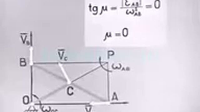 Определение ускорений точек линейки эллипсографа с помощью мгновенного центра ускорений смотреть онлайн