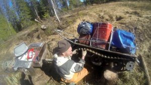 Мотобуксировщик Койра  летом