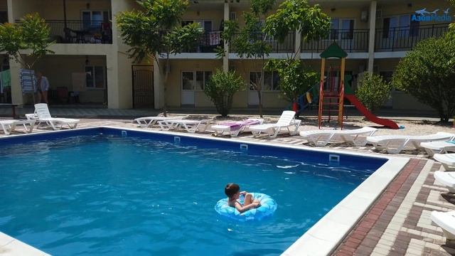 Новый большой бассейн. База отдыха "Ксения" Степановка Первая. Сезон 2021. смотреть онлайн