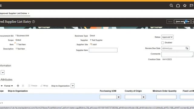Oracle Cloud Procurement PO Error- The supplier is not approved for the ordered item or category смотреть онлайн