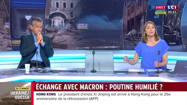 L'échange musclé entre Vladimir Poutine et Emmanuel Macron dévoilé смотреть онлайн