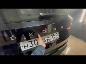 На Skoda Kodiaq 2021 года установили электропривод багажника от Autolifttech.net