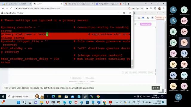 PostgreSQL Training 20230424 140710 Meeting Recording смотреть онлайн