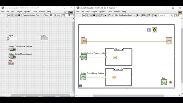 How to Update Controls and Indicators - LabVIEW смотреть онлайн