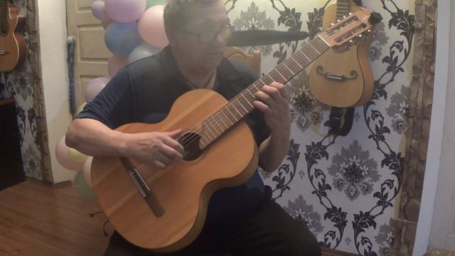 Русский танец КАЗАЧЁК гитара Семиструнная Doff - RGC