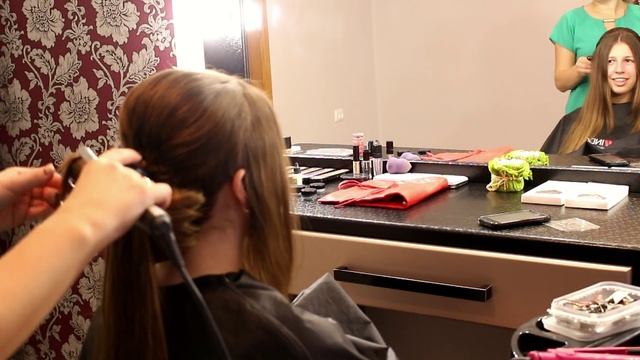 Easy Hairstyle For Medium Hair. Wedding Prom Updo