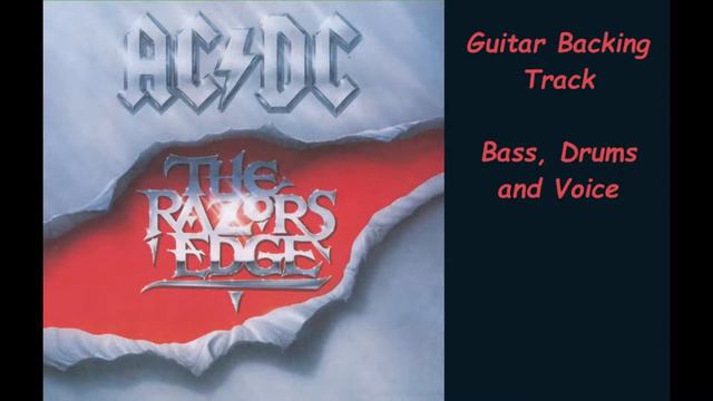 AC/DC - Thunderstruck (GUITAR BACKING TRACK) смотреть онлайн