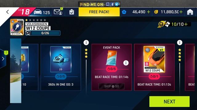 Asphalt 9 | Volkswagen W12 Coupe Special Event | All Requirements + Rewards смотреть онлайн