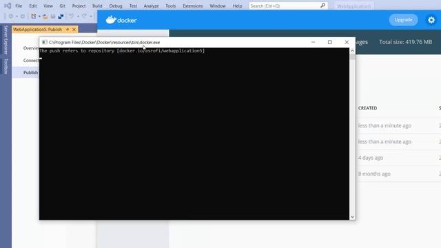 Running Web C# ASP.net Core to Docker Linux смотреть онлайн