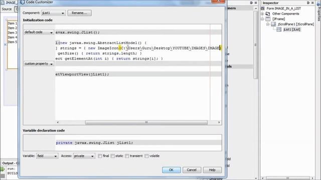 HOW TO DISPLAY AN IMAGE IN A LIST IN JAVA NETBEANS. смотреть онлайн