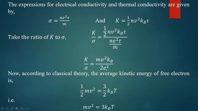 Widemann-Franz law | Free electron theory | III B.Sc. PCM 1 Class II смотреть онлайн