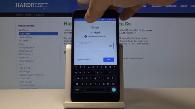 How to Add or Delete Google Account in Xiaomi Redmi Go - Set Up Google Account смотреть онлайн