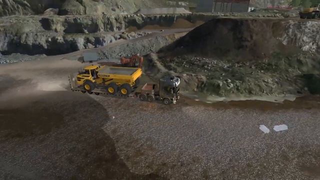 Farming Simulator 17 Volvo A40G FS Transport