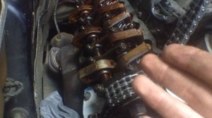 Замена цепи грм на двигателе мерседес M112-M113