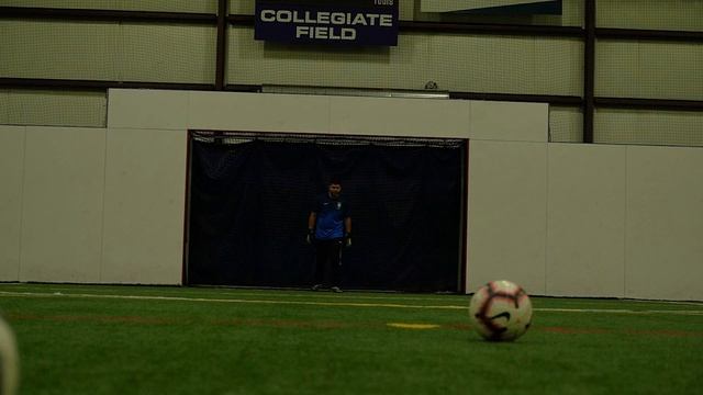 Courtois & Rudiger Nike Tiempo Legend 9 Indoor Shoes Shooting Practice смотреть онлайн