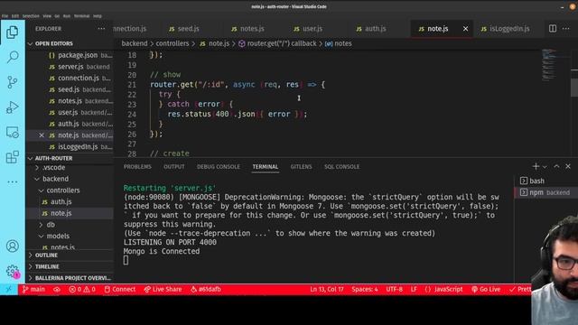 AM Coder - Express-React-Auth - 2023 - #4 - Resource Routes смотреть онлайн