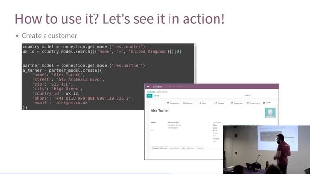 Odoo Experience 2018 - Interact with Odoo Using the JSON-RPC API смотреть онлайн
