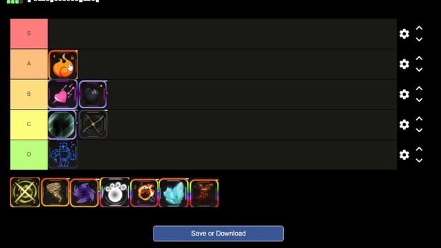 (NEW) The Best Fruits Tier List in One Fruit Simulator смотреть онлайн
