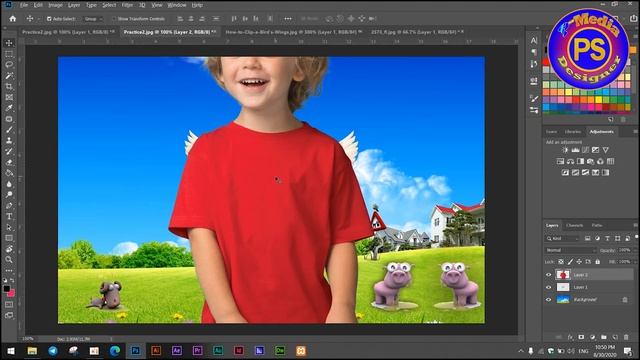 Learn Magic Want Tool Photoshop CC2020 By P media смотреть онлайн