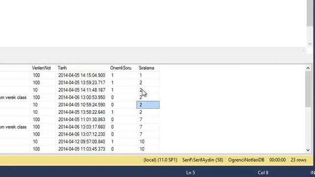 SQL SERVER RANKING (SIRALAMA) смотреть онлайн
