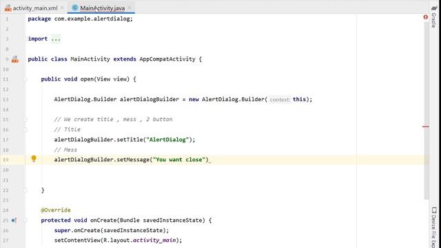 Alertdialog - Android Studio Tutorial смотреть онлайн