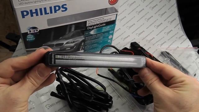 Denní svícení DRL Led DaylightGuide 12825WLEDX1 Philips смотреть онлайн