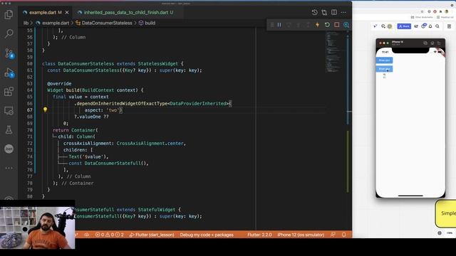 Урок 48: "Основы Flutter - инхерит (InheritedWidget, InheritedModel, InheritedNotifier) смотреть онлайн
