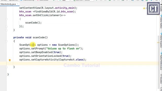 Implement Barcode QR Scanner in Android Studio Barcode Reader | Cambo Tutorial смотреть онлайн
