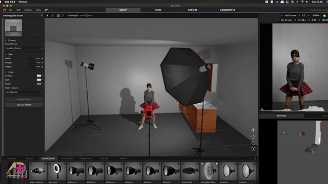 TUTORIAL ELIXXIER | SIMULASI SET LIGHTING STUDIO 03,MINI STUDIO смотреть онлайн