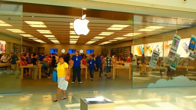 АМЕРИКА - ШОПИНГ и ЕДА Миллениум молл Apple store 16.06.2013 смотреть онлайн