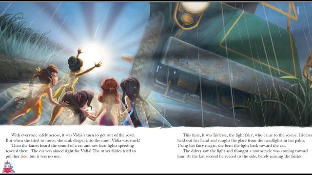 Tinker Bell Read Along Storybook: Tinker Bell and The Great Fairy Rescue смотреть онлайн