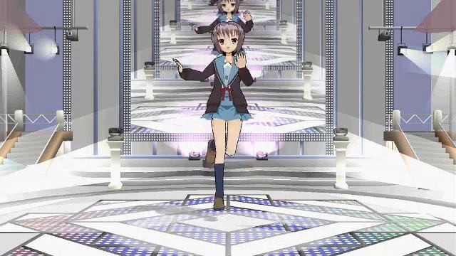 Yuki Nagato "Tunak Tunak Tun" MikuMikuDance смотреть онлайн