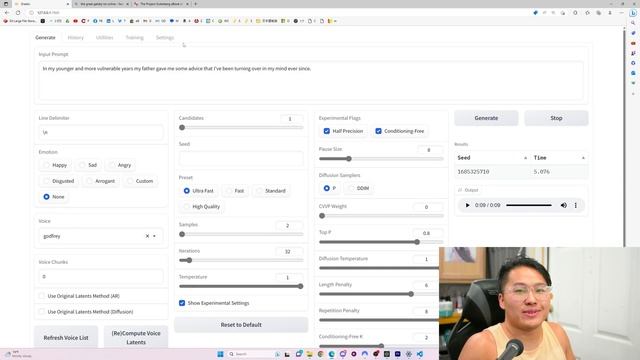 The BEST, Local Text-to-Speech Generator - AI Voice Cloning (Tortoise TTS)