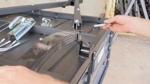 Сборка легкового прицепа на рессорах Ал-Ко. Сборка прицепа Бобёр.