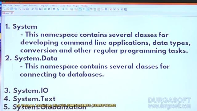 .Net Tutorial || C#.Net Session - 5|| FCL - Framework class library || by Harsha смотреть онлайн