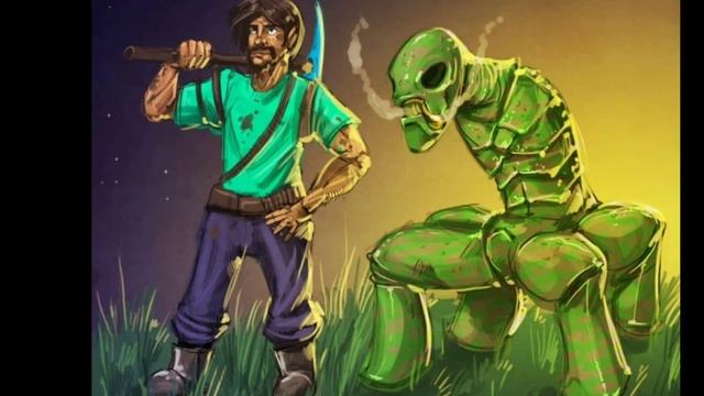 ТОП-21 Арты по Minecraft | Крипер смотреть онлайн