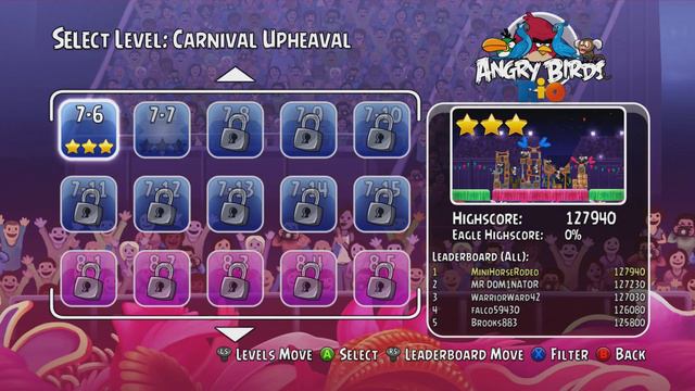 Angry Birds Rio - 7-6 - Rank #1 lol смотреть онлайн